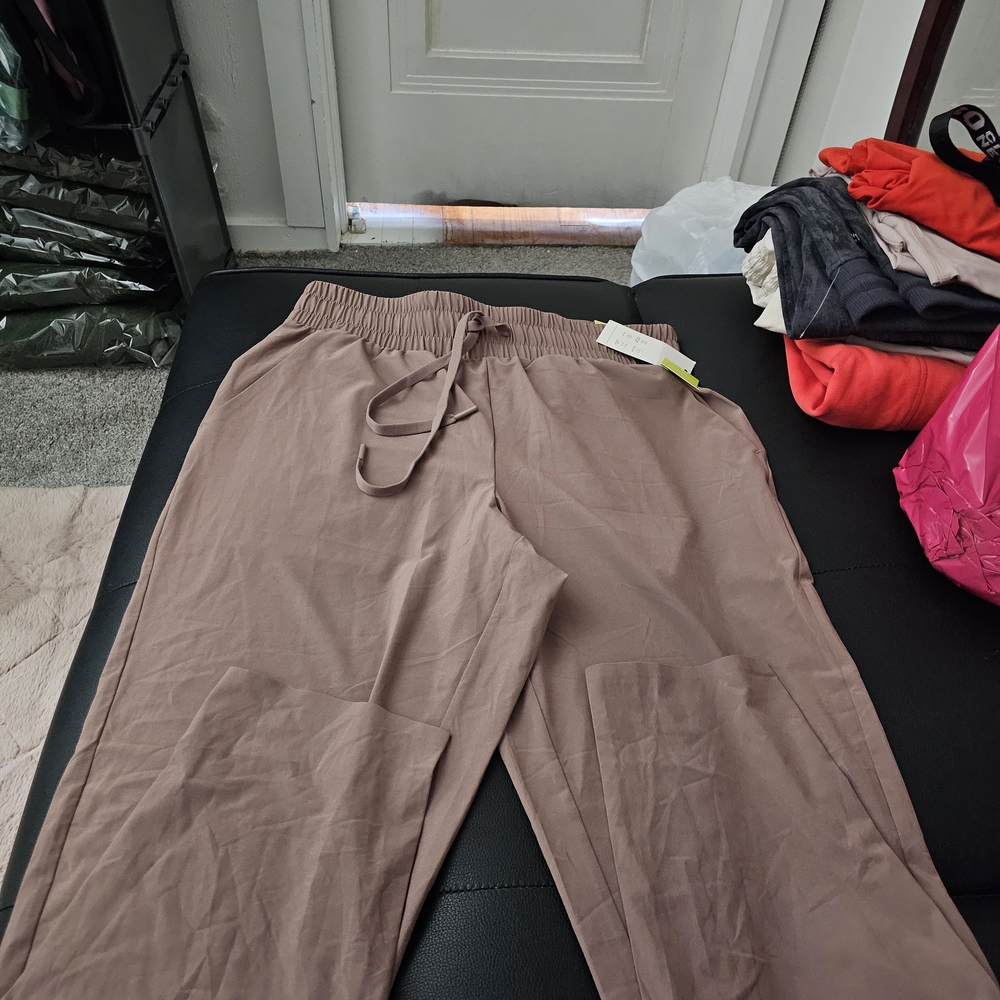 Woman  Casual Brown Pants